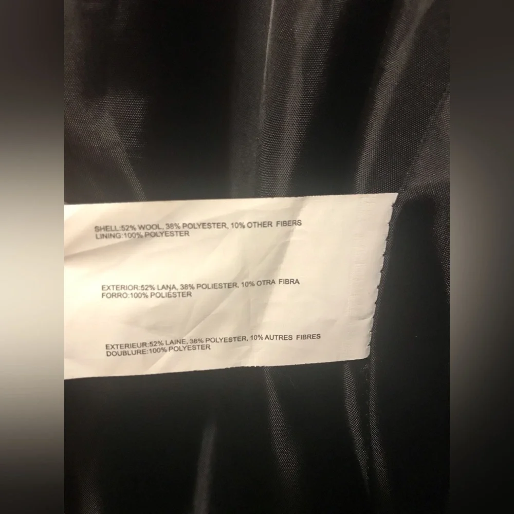 NWOT Nautica Wool Coat - Picture 5 of 5